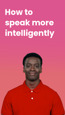 How to Speak Smartly vertical 9:16 video template preview